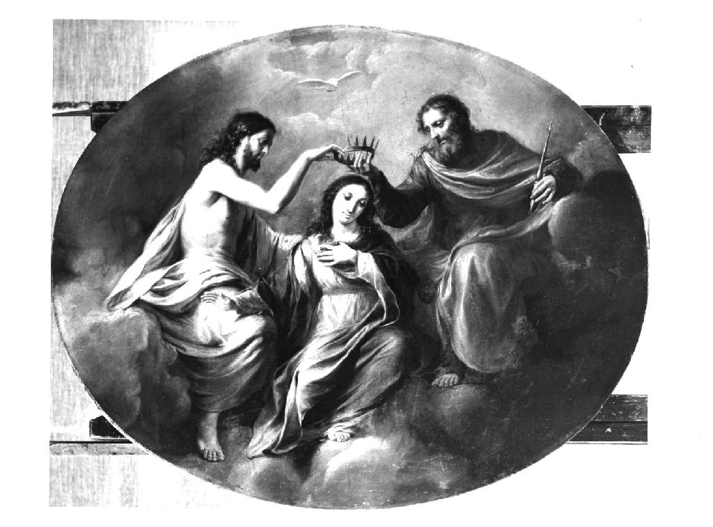 Misteri del rosario - Incoronazione di Maria, Chiesa di san Liborio, Colorno, Parma